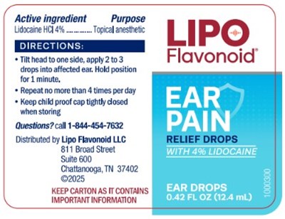 Label Art_Lipoflavonoid Ear Pain Relief Drops.jpg Lipoflavonoid Ear Pain Relief Drops - Label Art Lipoflavonoid Ear Pain Relief Drops